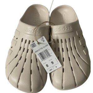 Adidas Adilette Clogs Sportswear Sandles Slides Putty Grey Unisex
